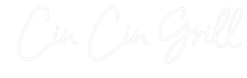 Konfigurator - Neon LED Clip - Personalisierter Indoor Schriftzug  Cin Cin Grill