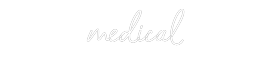 Konfigurator - Neon LED Flex - Personalisierter Indoor Schriftzug medical