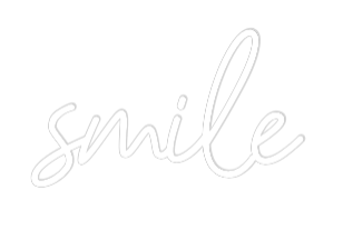 Konfigurator - Neon LED Clip - Personalisierter Indoor Schriftzug smile