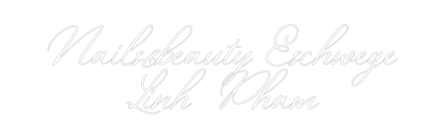 Konfigurator - Neon LED Clip - Personalisierter Indoor Schriftzug Nails&beauty ...