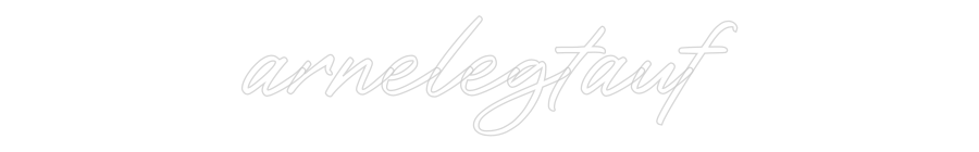 Konfigurator - Neon LED Clip - Personalisierter Indoor Schriftzug arnelegtauf