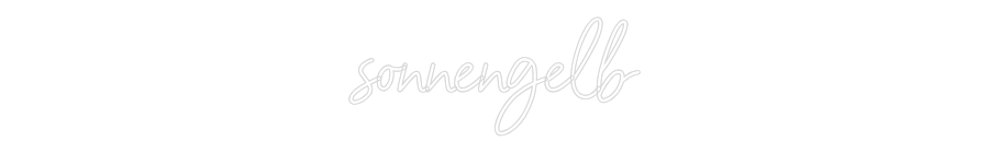 Konfigurator - Neon LED Flex - Personalisierter Indoor Schriftzug sonnengelb