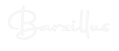 Konfigurator - Neon LED Clip - Personalisierter Indoor Schriftzug Barzillus