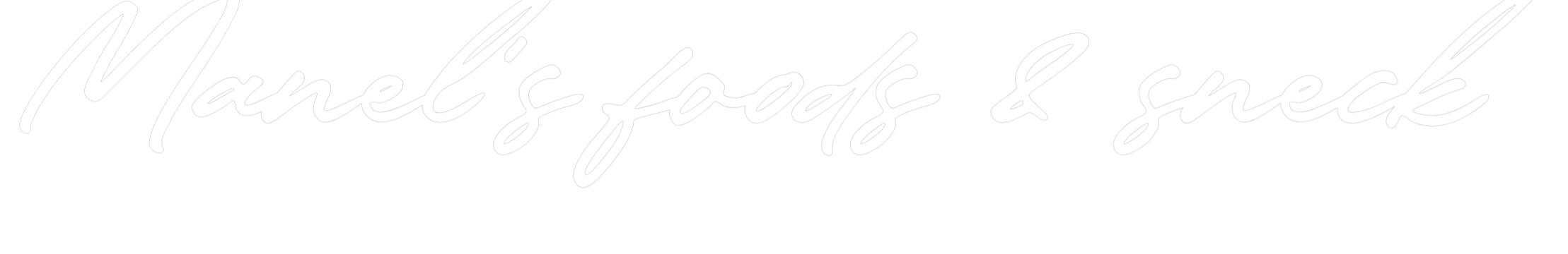 Konfigurator - Neon LED Clip - Personalisierter Indoor Schriftzug Manel's foods...
