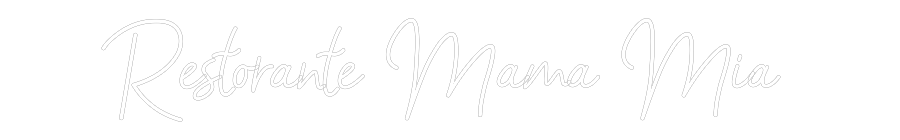 Konfigurator - Neon LED Clip - Personalisierter Indoor Schriftzug Restorante Ma...