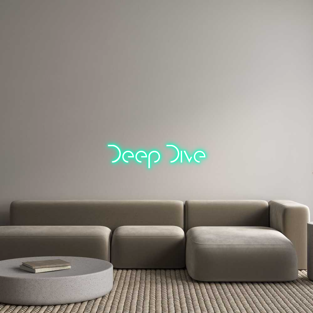 Konfigurator - Neon LED Flex - Personalisierter Indoor Schriftzug Deep Dive