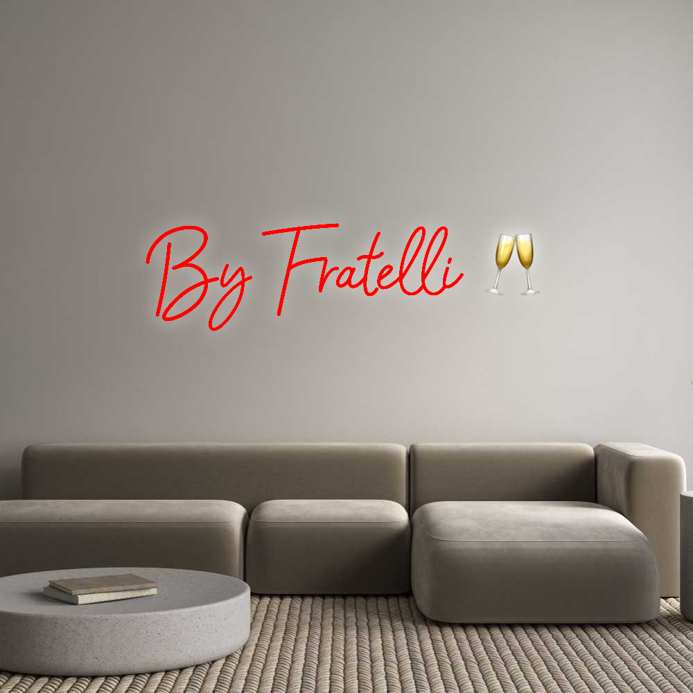 Konfigurator - Personalisierte Leuchtreklame & Leuchtbuchstaben By Fratelli 🥂