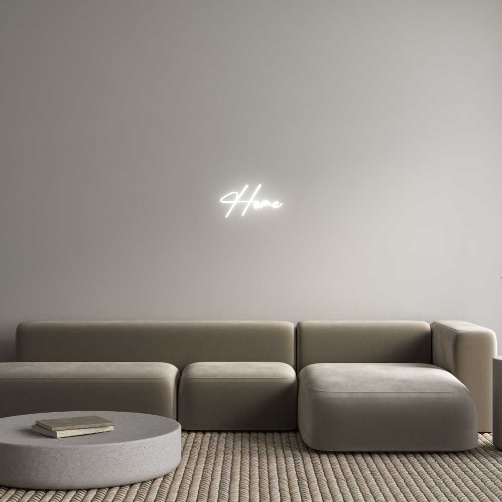 Konfigurator - Neon LED Clip - Personalisierter Indoor Schriftzug Home