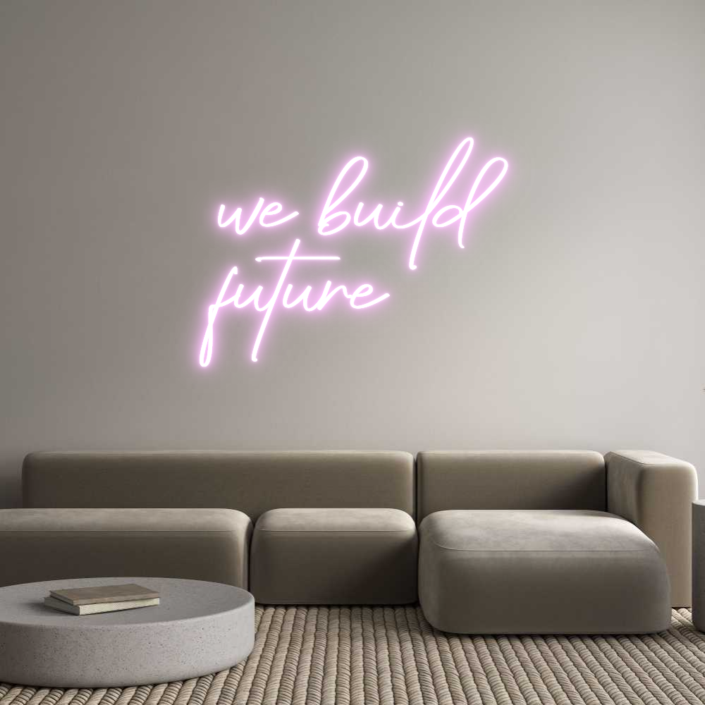Konfigurator - Neon LED Flex - Personalisierter Indoor Schriftzug we build
fut...