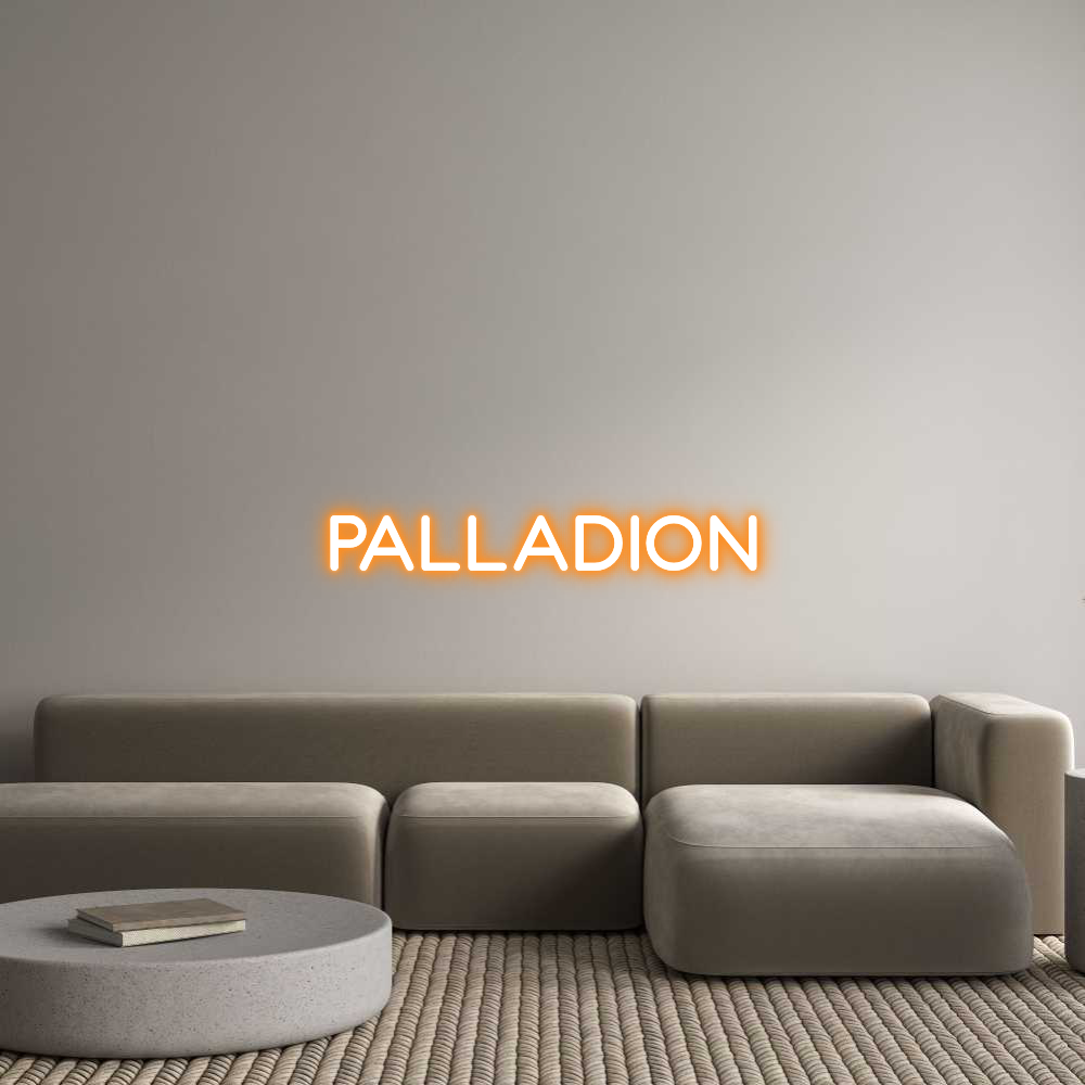 Konfigurator - Neon LED Flex - Personalisierter Indoor Schriftzug PALLADION