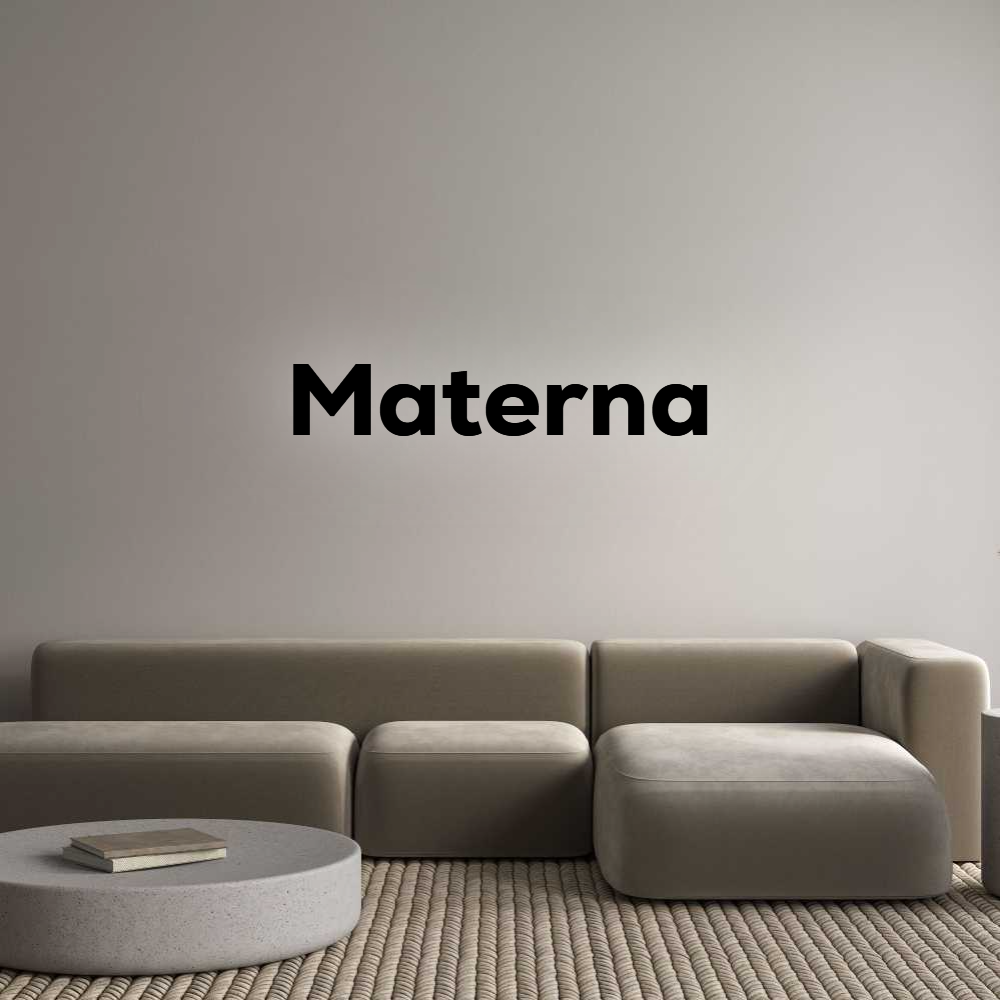 Konfigurator - Personalisierte Leuchtreklame & Leuchtbuchstaben Materna