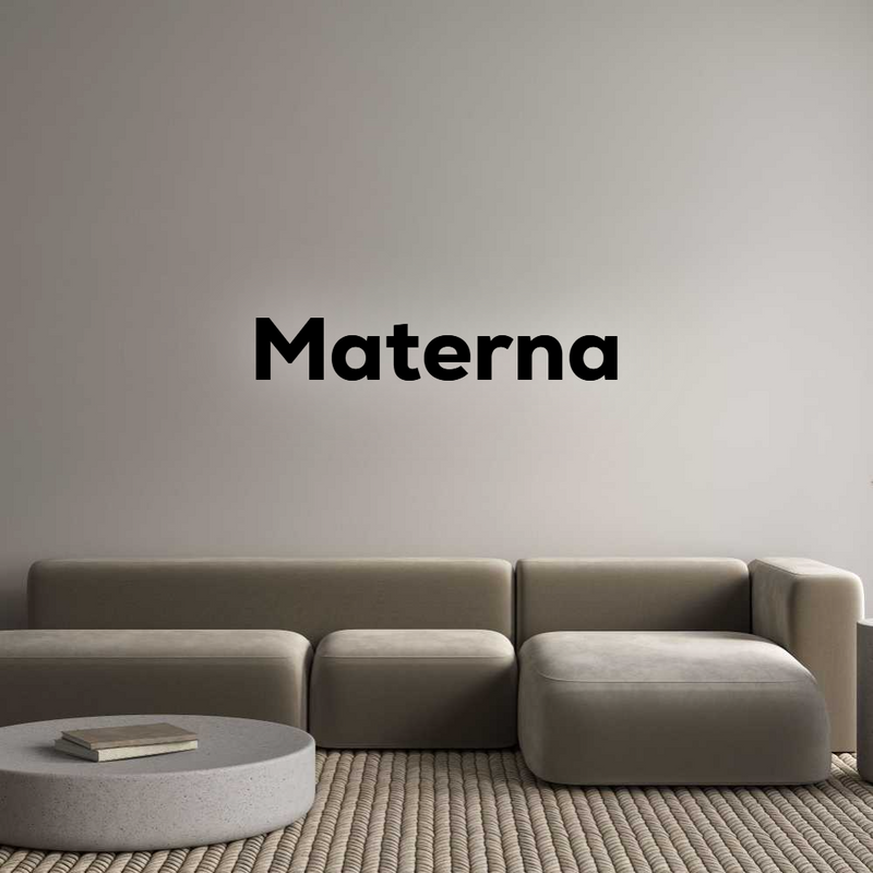 Konfigurator - Personalisierte Leuchtreklame & Leuchtbuchstaben Materna