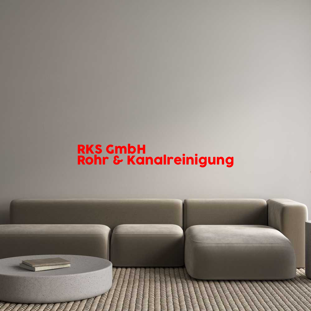 Konfigurator - Personalisierte Leuchtreklame & Leuchtbuchstaben RKS GmbH
Roh...