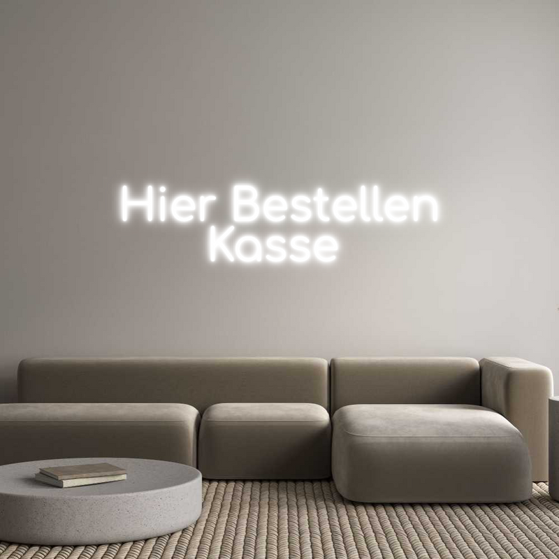 Konfigurator - Neon LED Flex - Personalisierter Indoor Schriftzug Hier Bestelle...