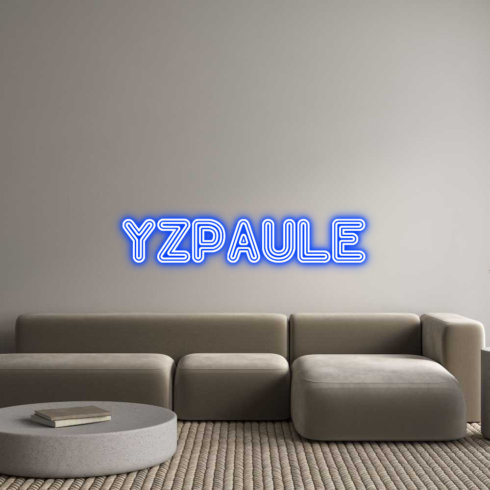 Konfigurator - Neon LED Clip - Personalisierter Indoor Schriftzug yzpaule