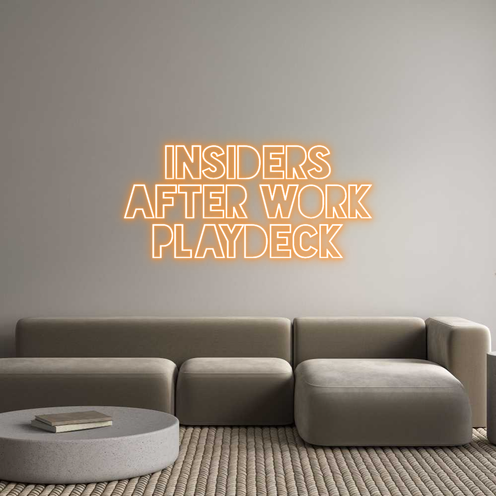 Konfigurator - Neon LED Liquid Acryl - Personalisierter Indoor & Outdoor Schriftzug Insiders
Aft...