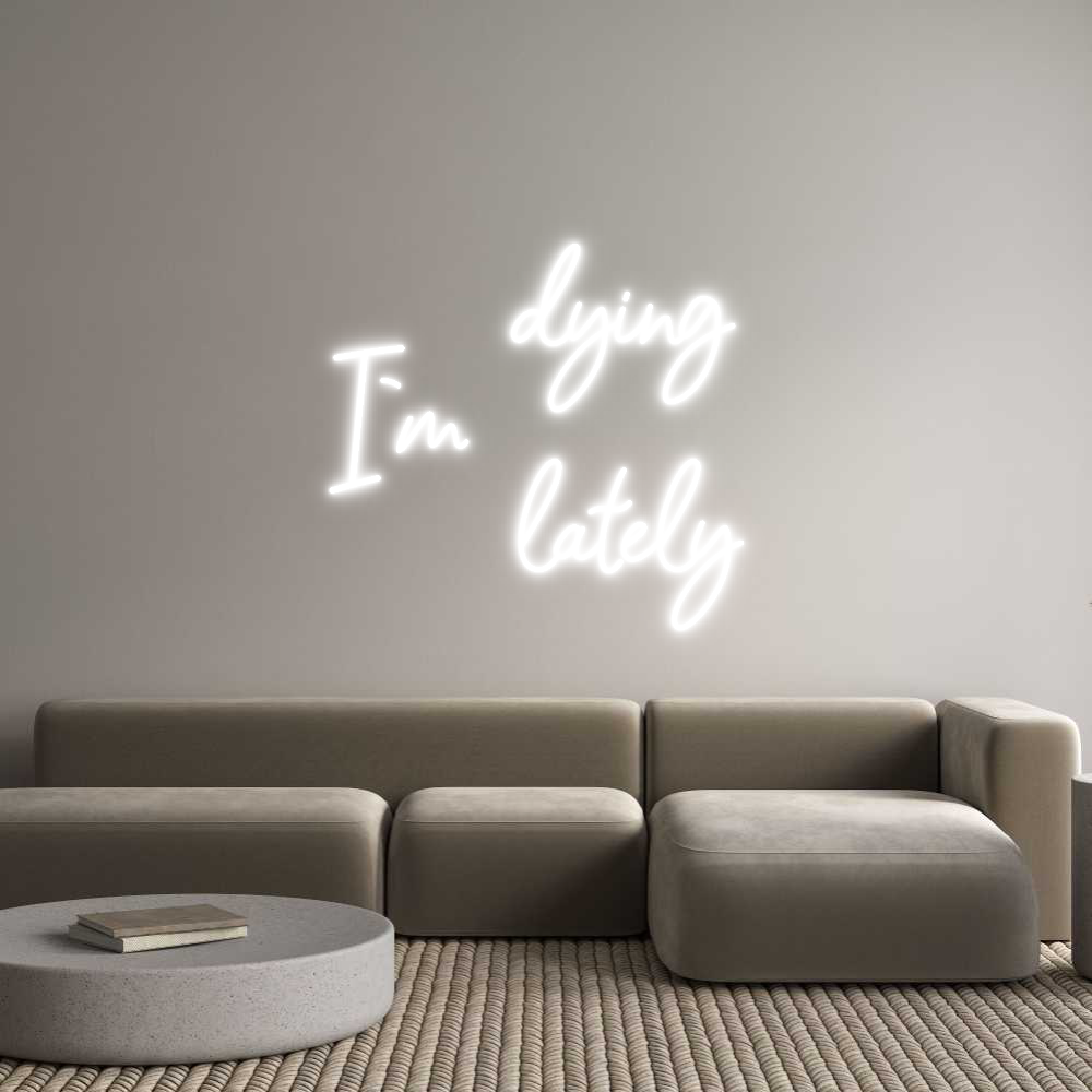 Konfigurator - Neon LED Liquid Acryl - Personalisierter Indoor & Outdoor Schriftzug        dying ...