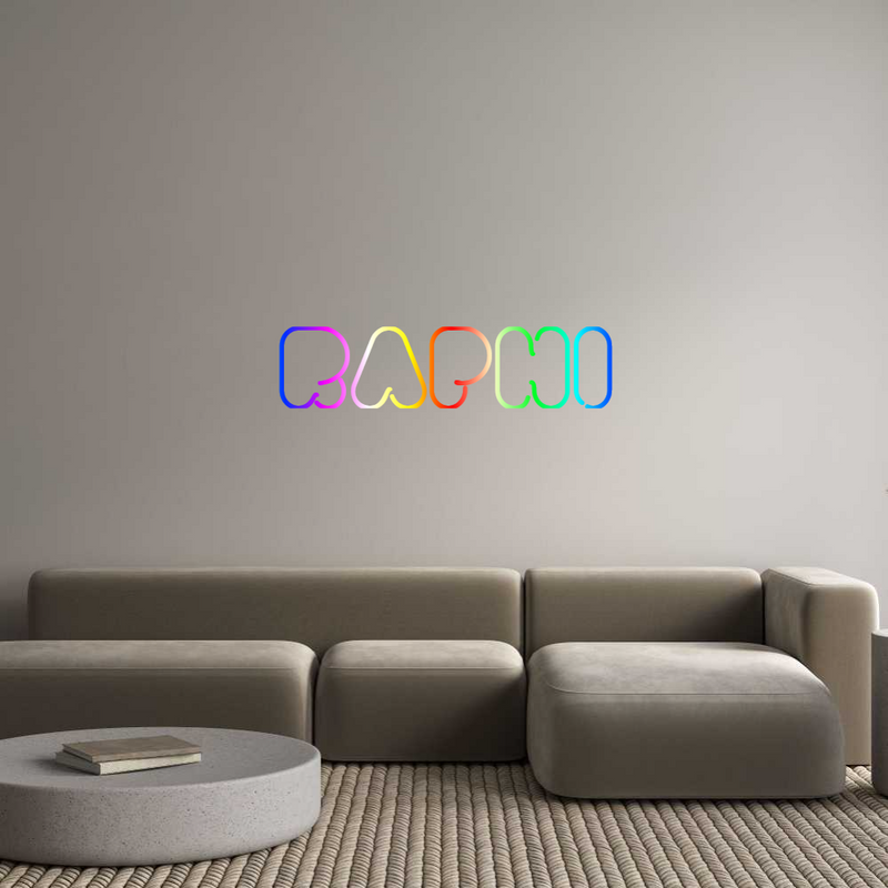Konfigurator - Neon LED Clip - Personalisierter Indoor Schriftzug Raphi