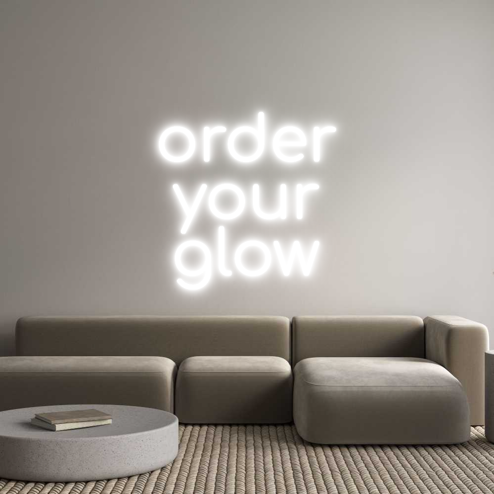 Konfigurator - Neon LED Flex - Personalisierter Indoor Schriftzug order
your
...