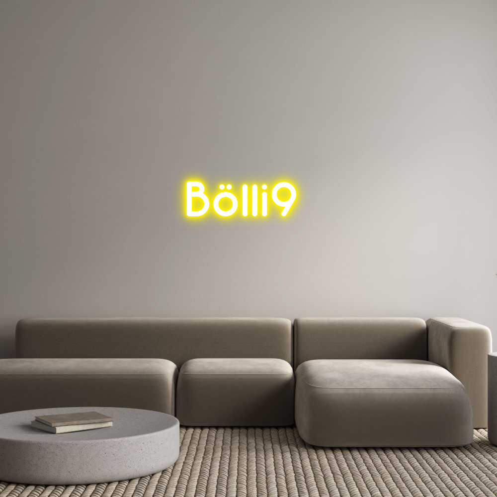Konfigurator - Neon LED Flex - Personalisierter Indoor Schriftzug Bölli9