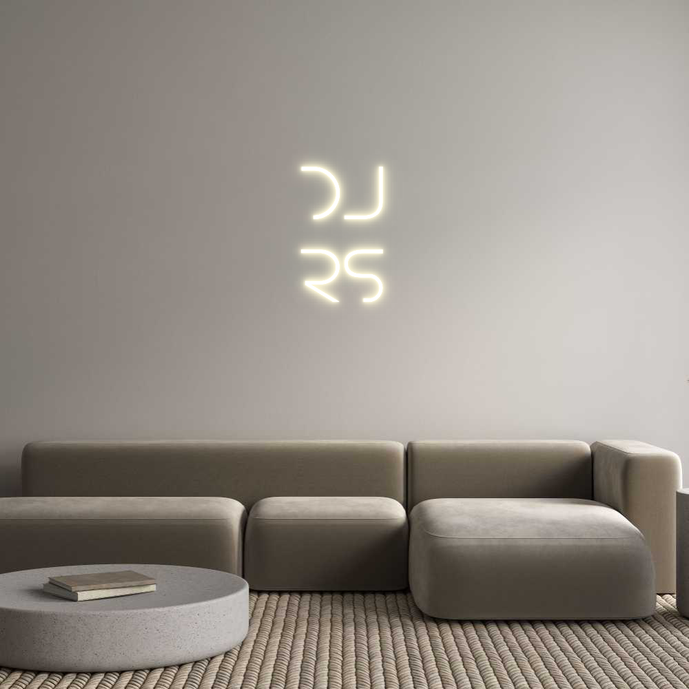 Konfigurator - Neon LED Clip - Personalisierter Indoor Schriftzug DJ
RS