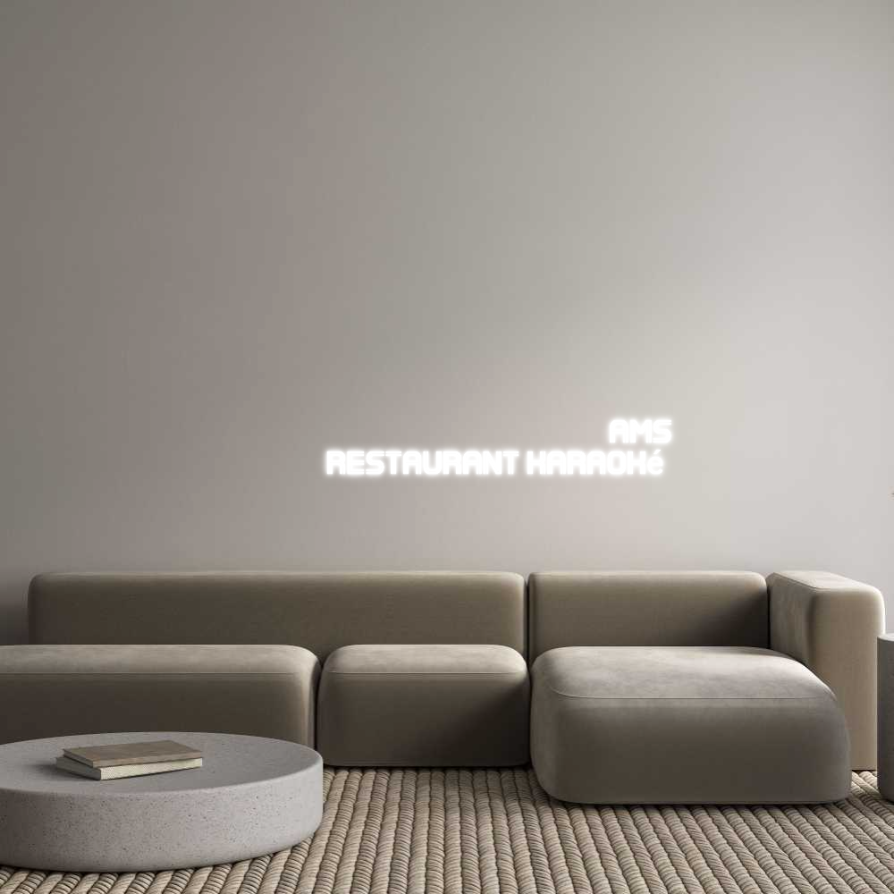 Configurateur - Neon LED Flex - Enseigne néon intérieure personnalisée              ...