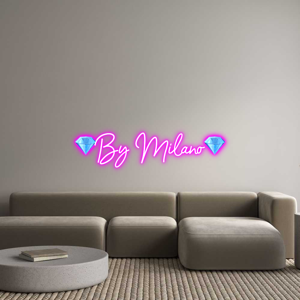 Konfigurator - Neon LED Liquid Acryl - Personalisierter Indoor & Outdoor Schriftzug 💎By Milano💎