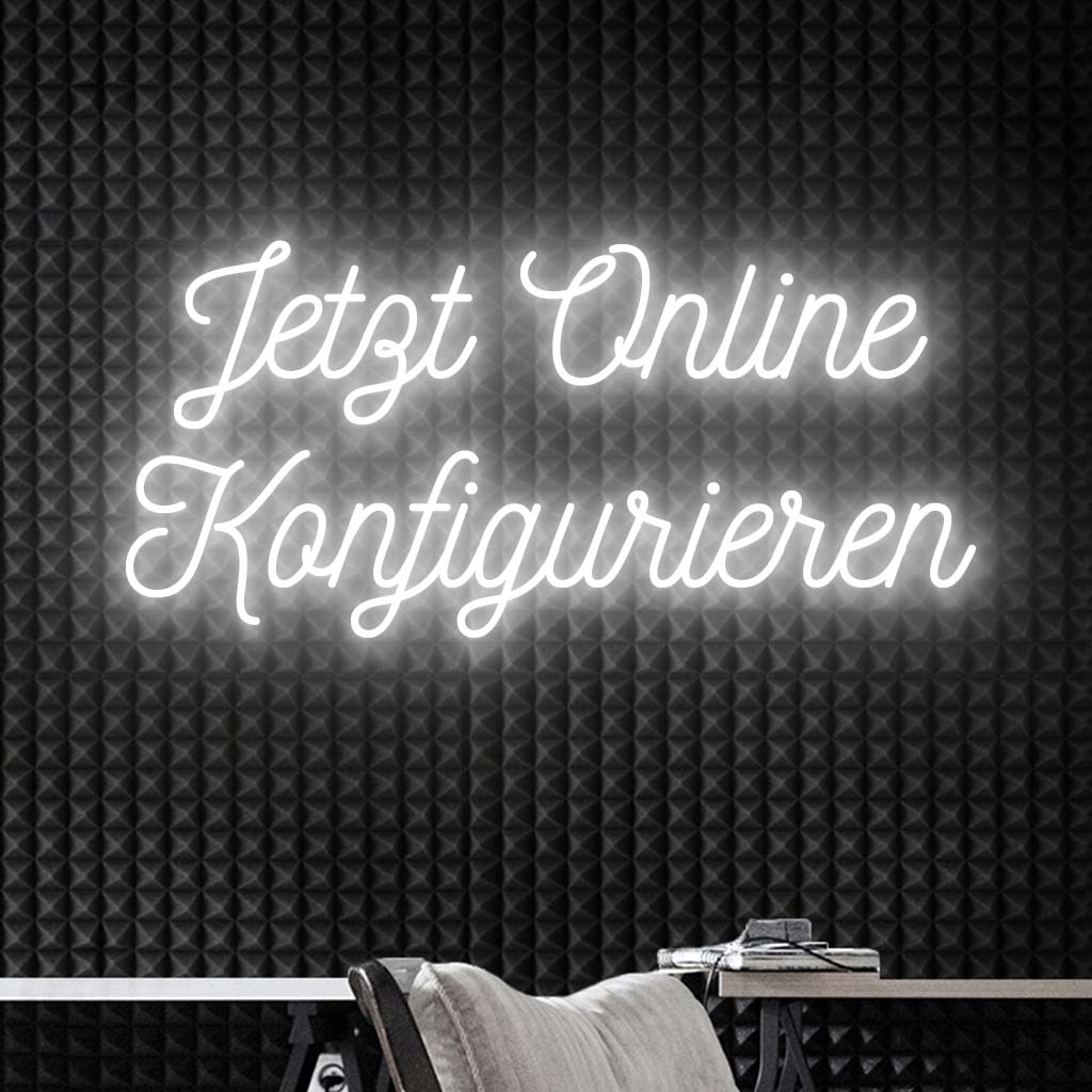 Konfigurator - Personalisierter Neon LED Schriftzug
