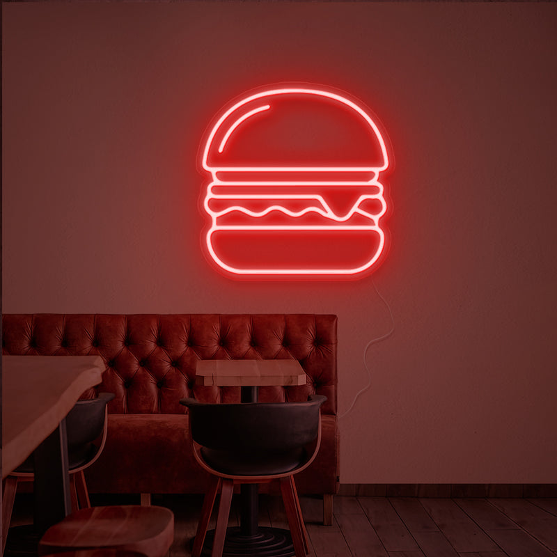 NEONMONKI - Burger - Leuchtschilder für Ihr Burger Restaurant