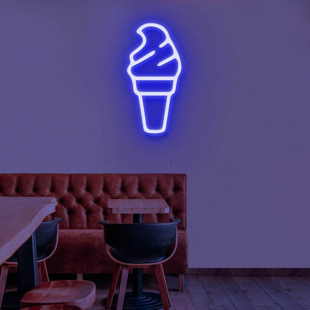 NEONMONKI - Eis II - Symbol - Leuchtschilder für Ihre Eisdiele