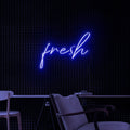 "fresh" - LED Schriftzug - Neonlicht