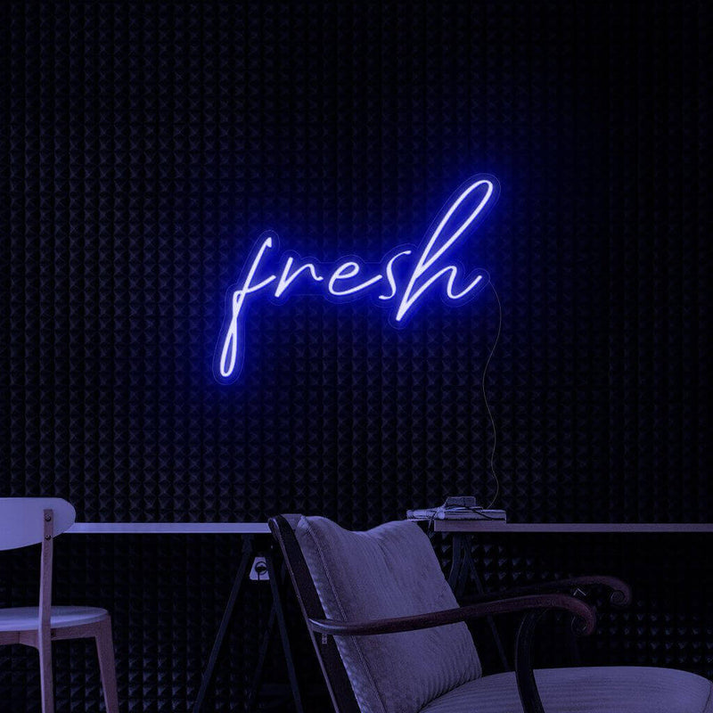 "fresh" - LED-belettering - neon licht