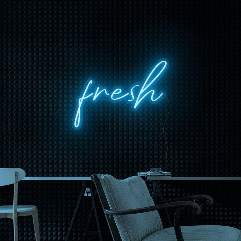 "fresh" - LED Schriftzug - Neonlicht