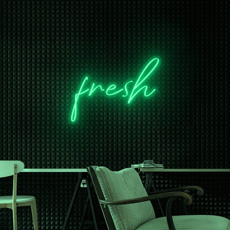 Inscription LED - Éclairage néon - "fresh"