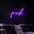 "fresh" - LED Schriftzug - Neonlicht