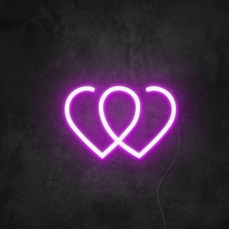 Heart II - Symbol - LED Schilder
