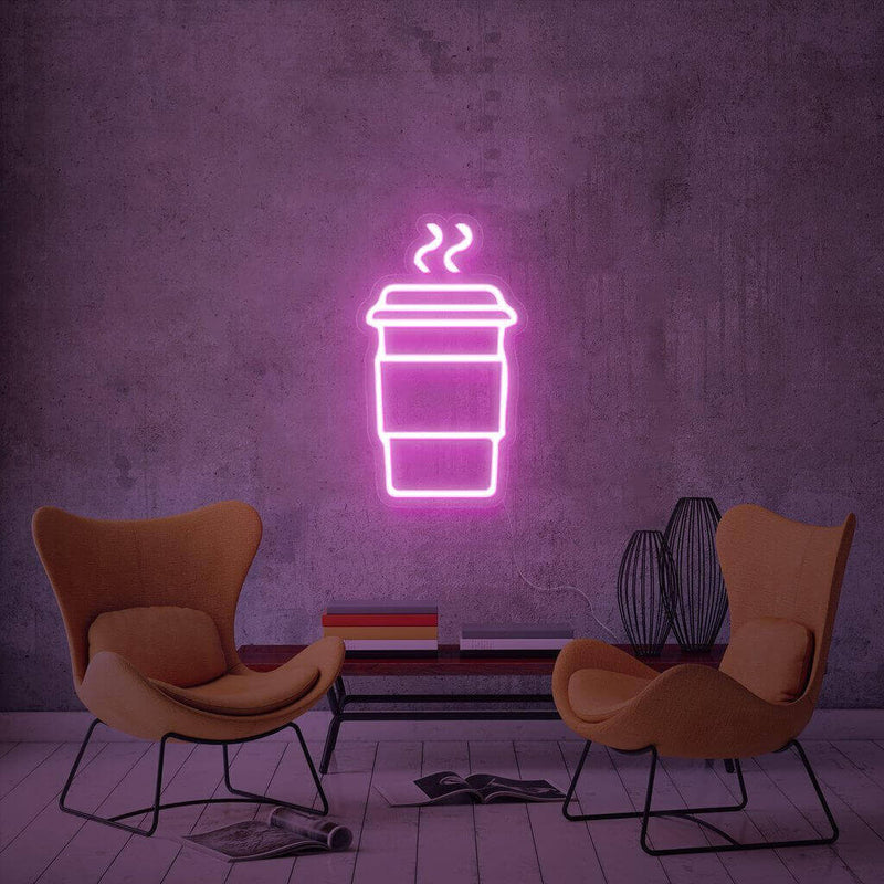 NEONMONKI - Symbole - Enseigne LED pour ton Café - Kaffee to Go