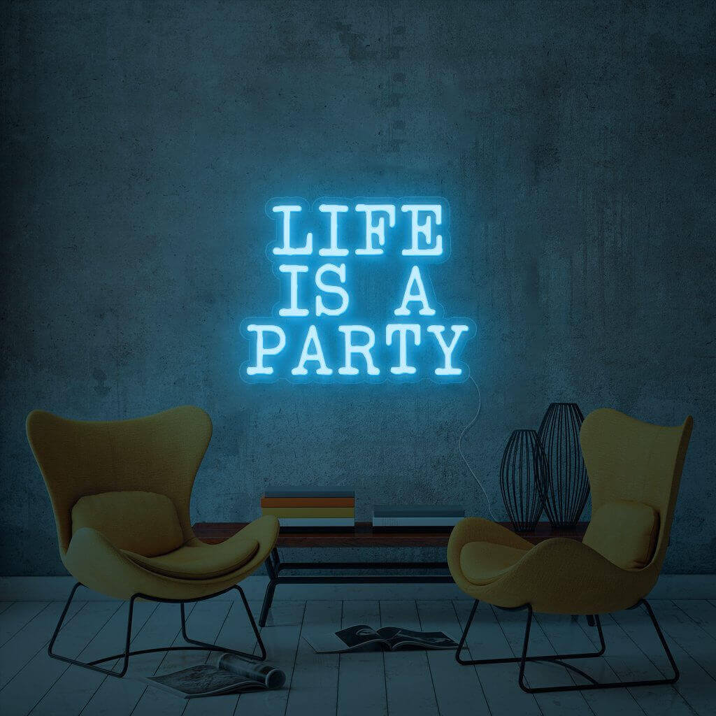 Neon LED Lampe