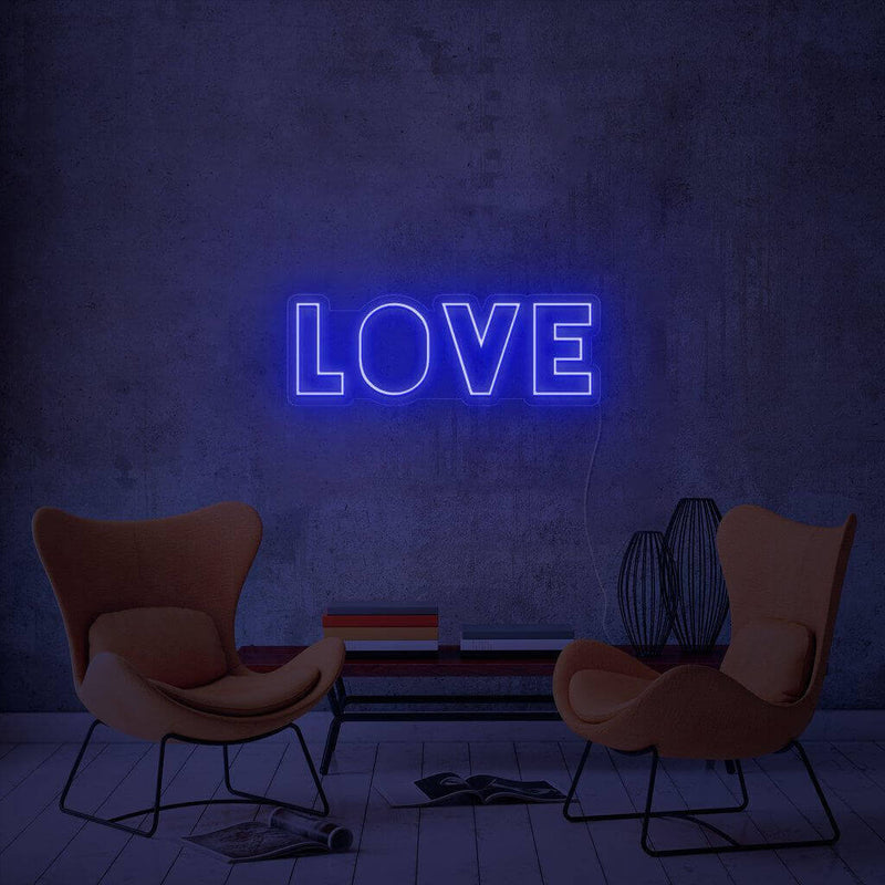LED Schriftzug, LOVE