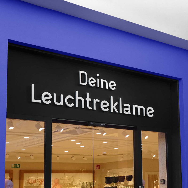 Konfigurator - Personalisierte Leuchtreklame & Leuchtbuchstaben